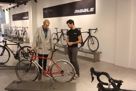Ribble Cycles Bikebuilder service